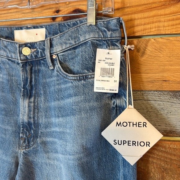 NWT Mother Dual Desperado Sneak Jean - Picture 6 of 6